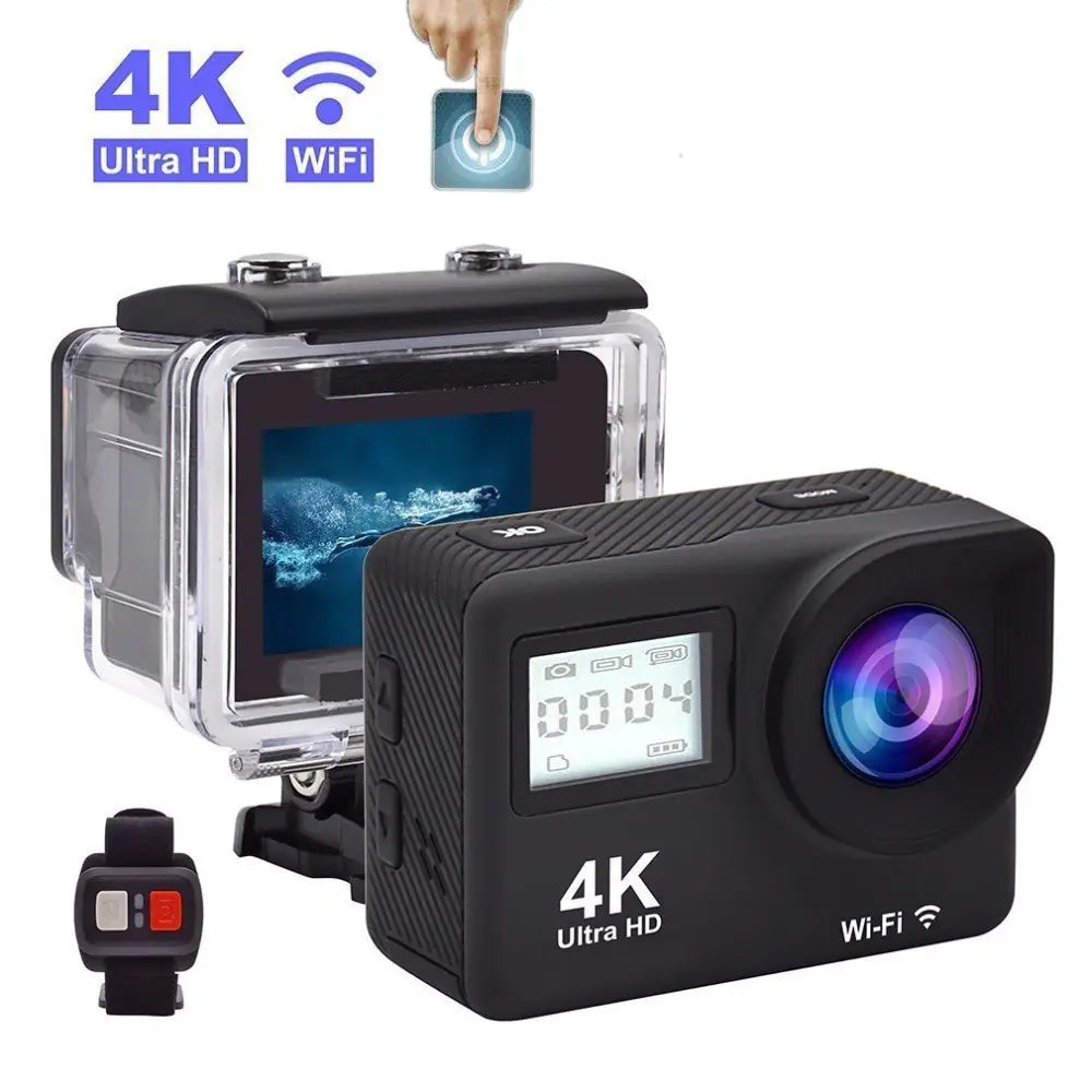 Waterproof Adventure Cam with 4K Twin View