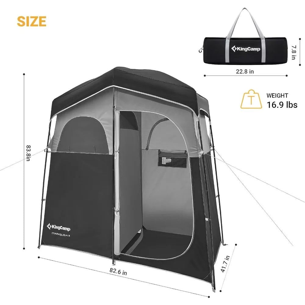 Deluxe Outdoor Privacy Tent with Floor