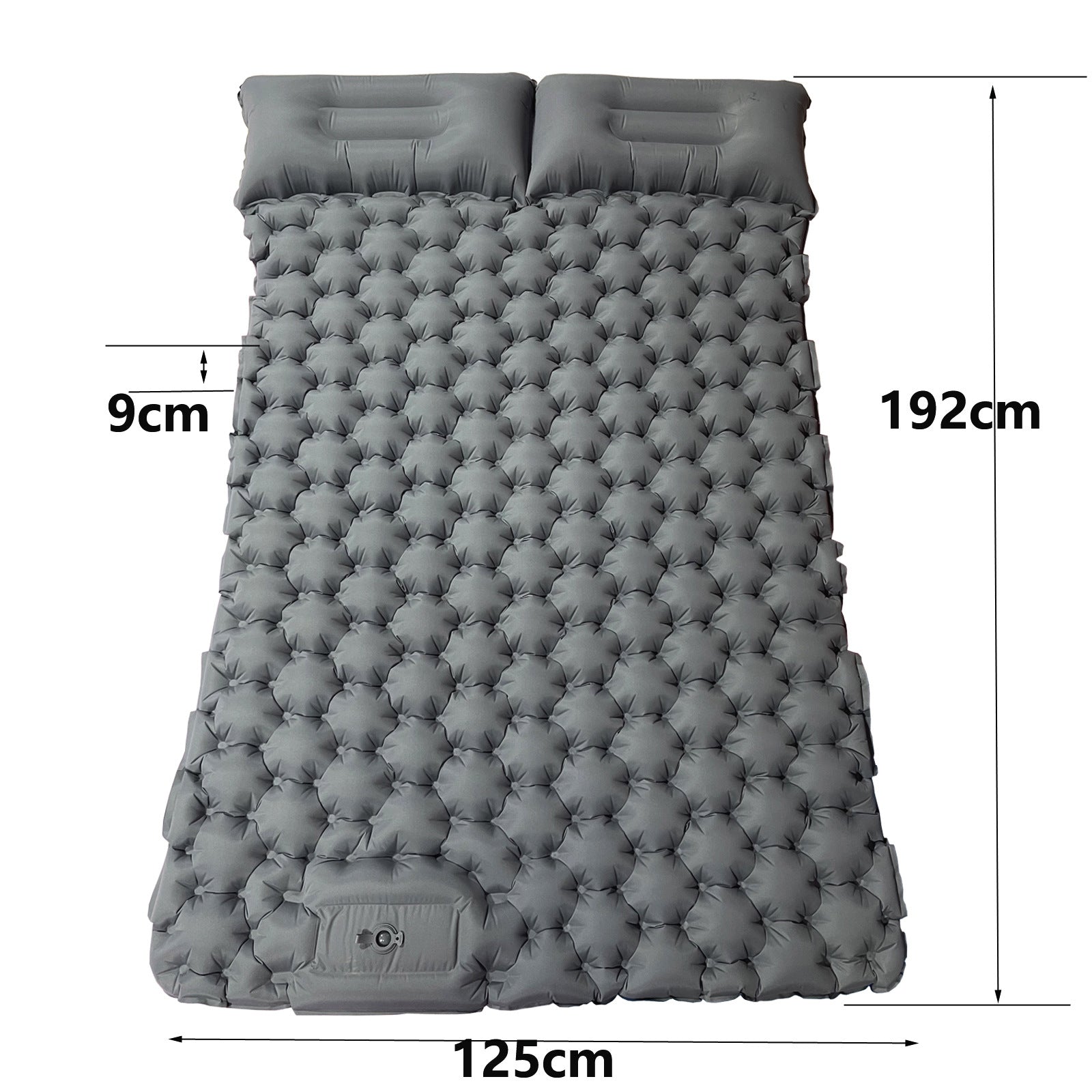 Inflatable Double Camping Mattress for Outdoor Use