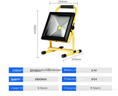 Rechargeable 10W Portable Camping Light