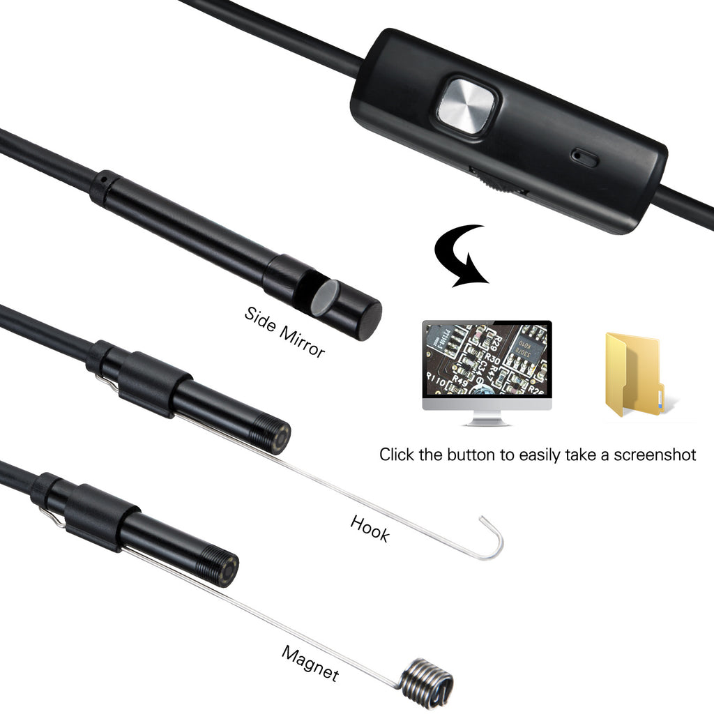 5.5mm HD Android USB Waterproof Endoscope Camera