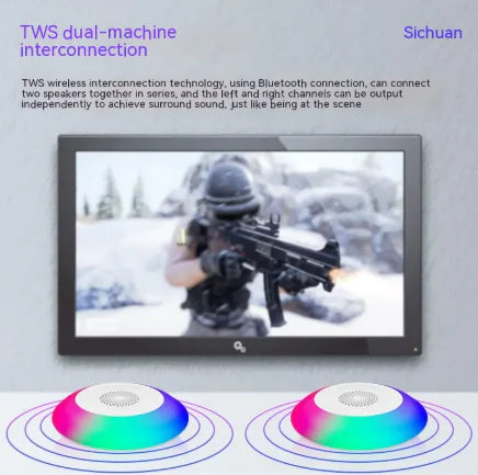 Vibrant Waterproof Bluetooth Speaker