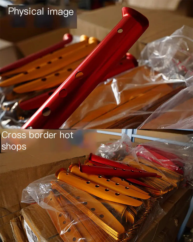 Lightweight Outdoor Camping Tent Fixing Stakes (Aluminum)