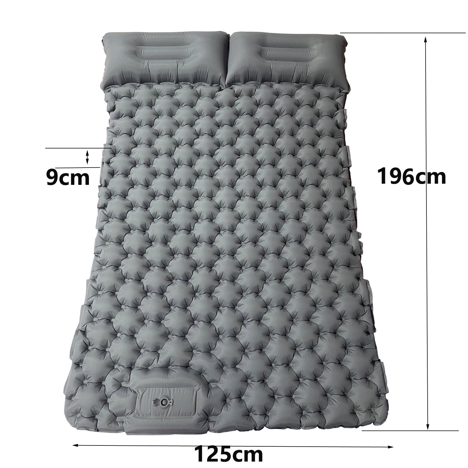 Inflatable Double Camping Mattress for Outdoor Use