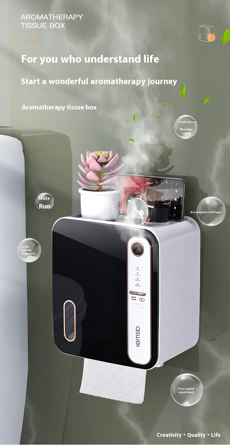 AromaFresh Waterproof Tissue Rack