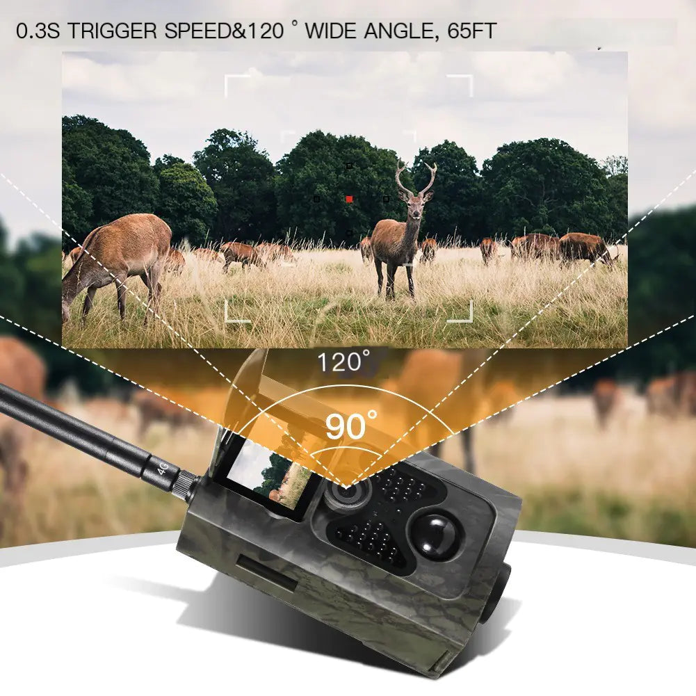 Waterproof Night Vision Hunting Camera 4G LTE