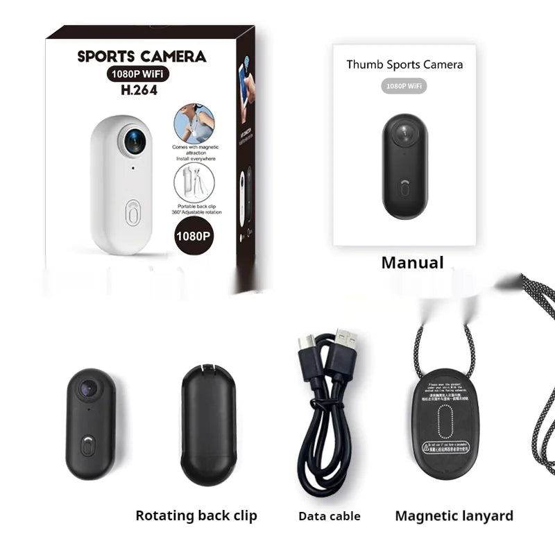 HD Mini Waterproof Helmet Camera