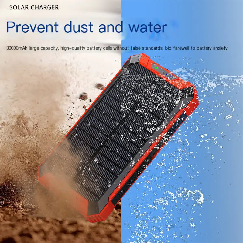SolarCharge High-Capacity Outdoor Power Bank