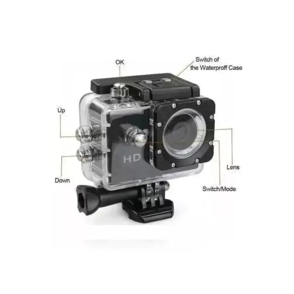 1080p Waterproof Action Camera