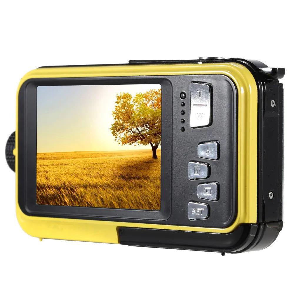 Dual Screen Waterproof HD Digital Camera and DV Camcorder