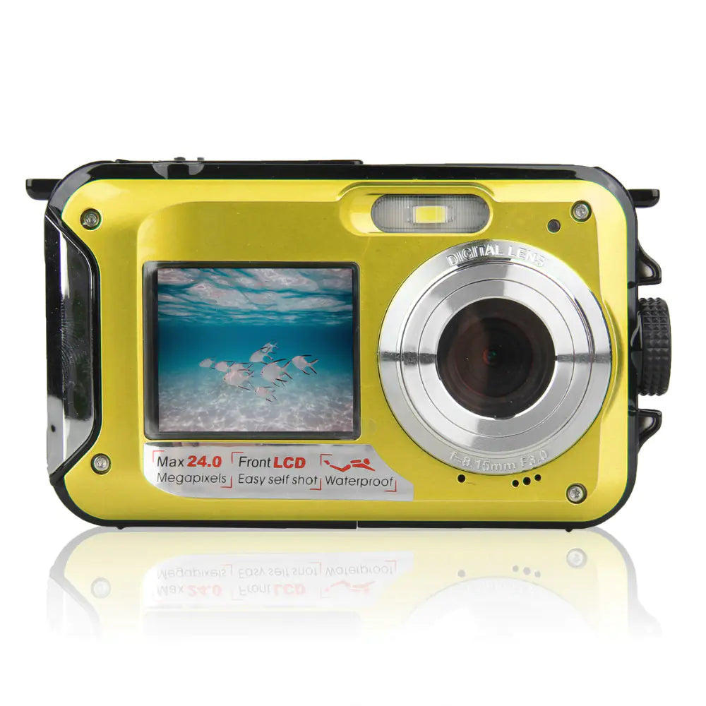 Dual Screen Waterproof HD Digital Camera and DV Camcorder