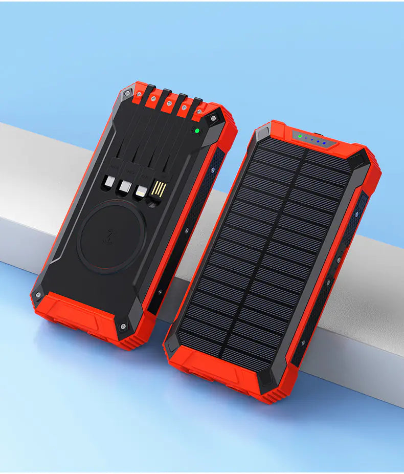 SolarCharge High-Capacity Outdoor Power Bank