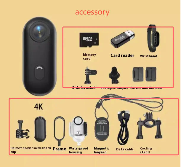 Mini Sports Waterproof Camera