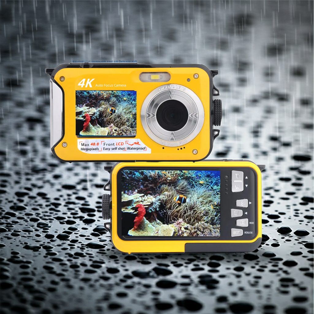 4K 48MP Waterproof Digital Camera with Dual Screen - Image 8