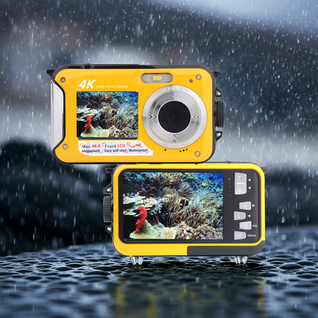 4K 48MP Waterproof Digital Camera with Dual Screen - Image 9