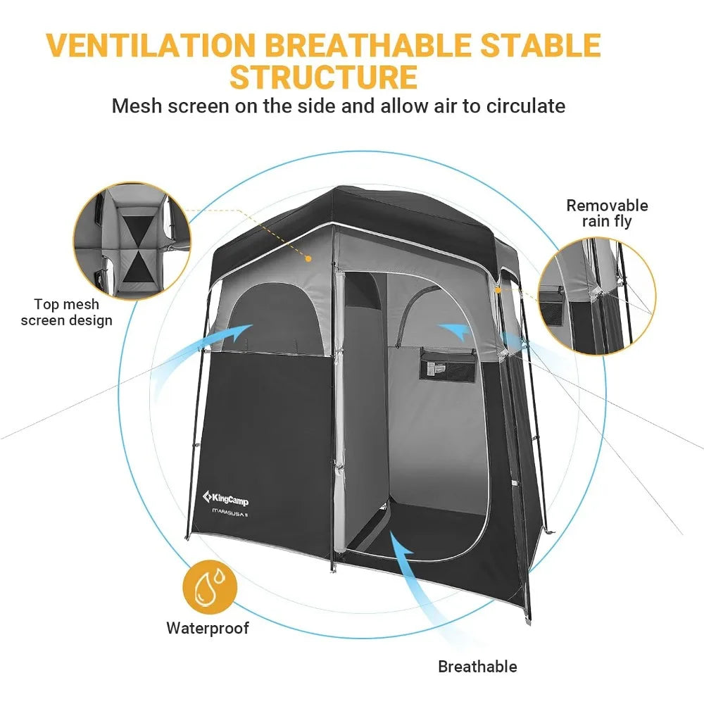 Deluxe Outdoor Privacy Tent with Floor