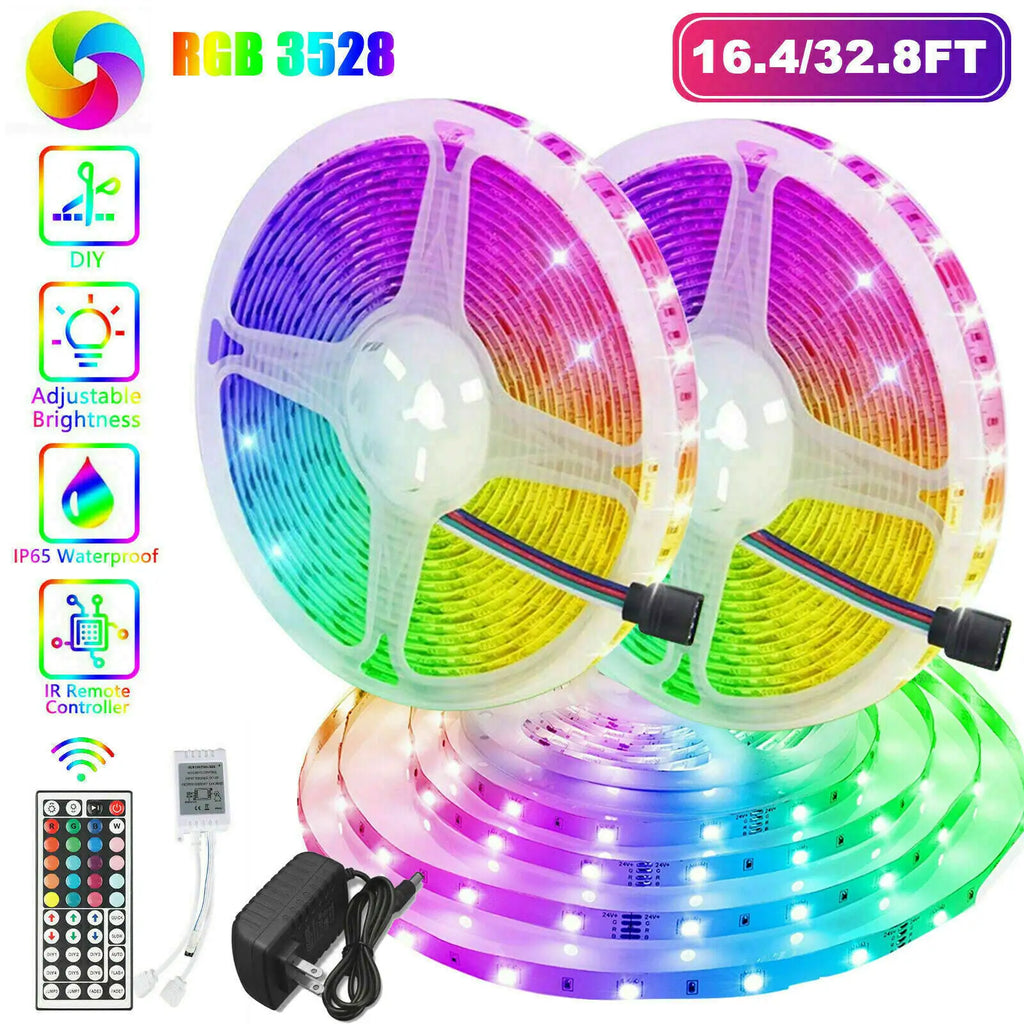 Waterproof 32FT LED Flexi-Strips with Remote