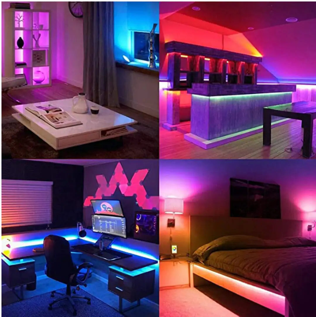 Waterproof FlexiGlow 32.8ft LED Tape Lights - Waterproof